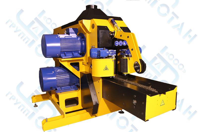 Станок брусовочный дисковый двухвальный SkyLine SD-400